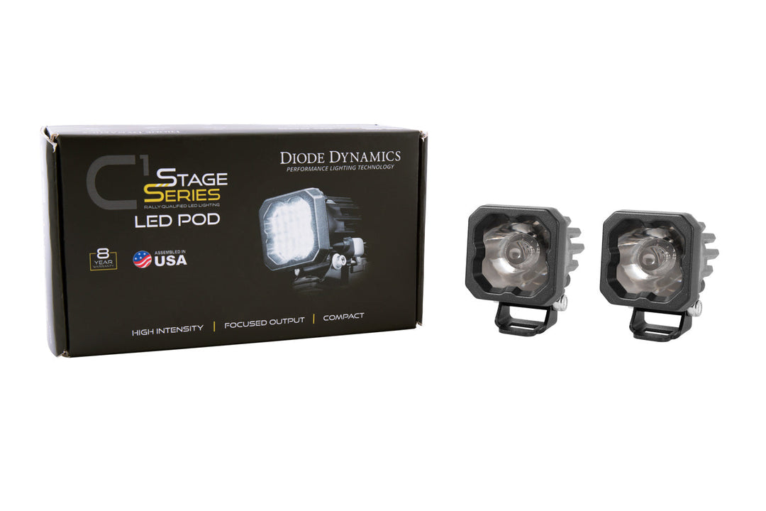 SSC1 Stage Series C1 LED Pod White Standard (Pair)-1