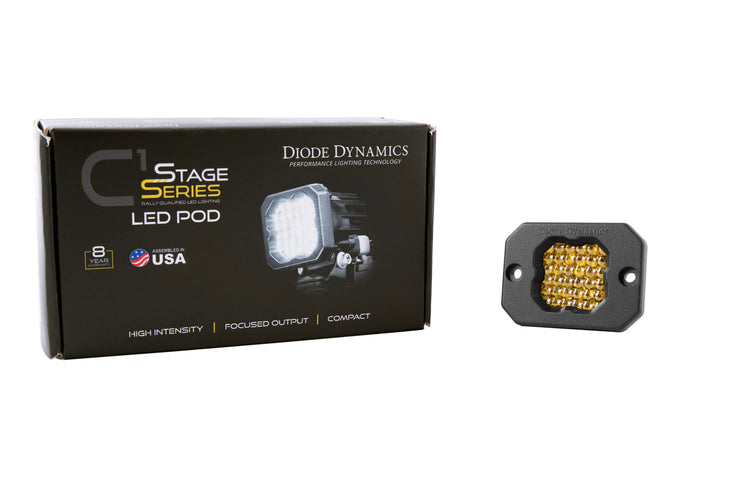 SSC1 Stage Series C1 LED Pod Yellow Flush (Each)-1