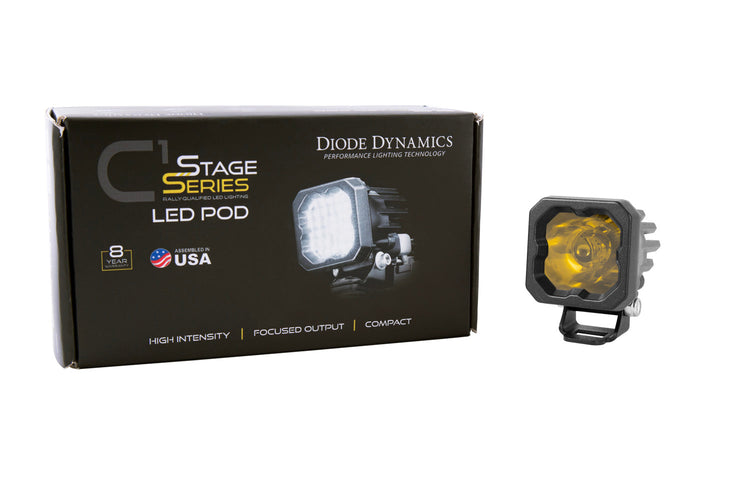 SSC1 Stage Series C1 LED Pod Yellow Standard (Each)-1