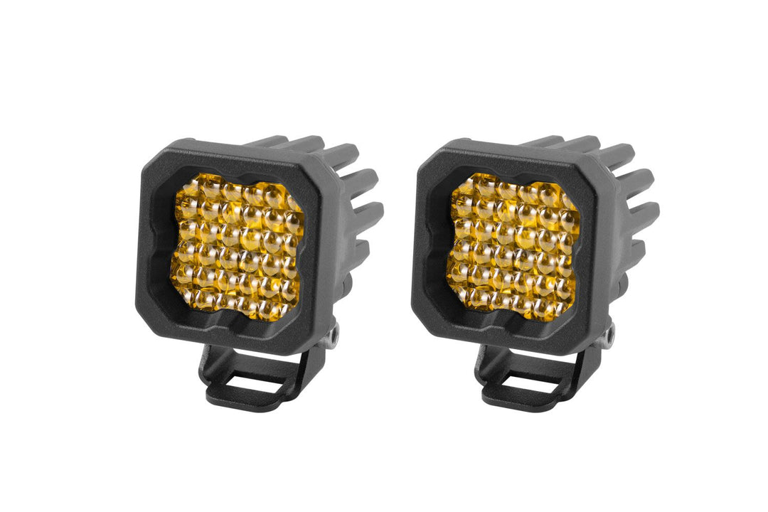 SSC1 Stage Series C1 LED Pod Yellow Standard (Pair)-DD6448P-7