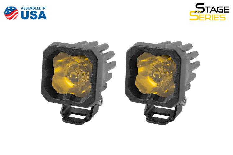 SSC1 Stage Series C1 LED Pod Yellow Standard (Pair)-DD6453P-5