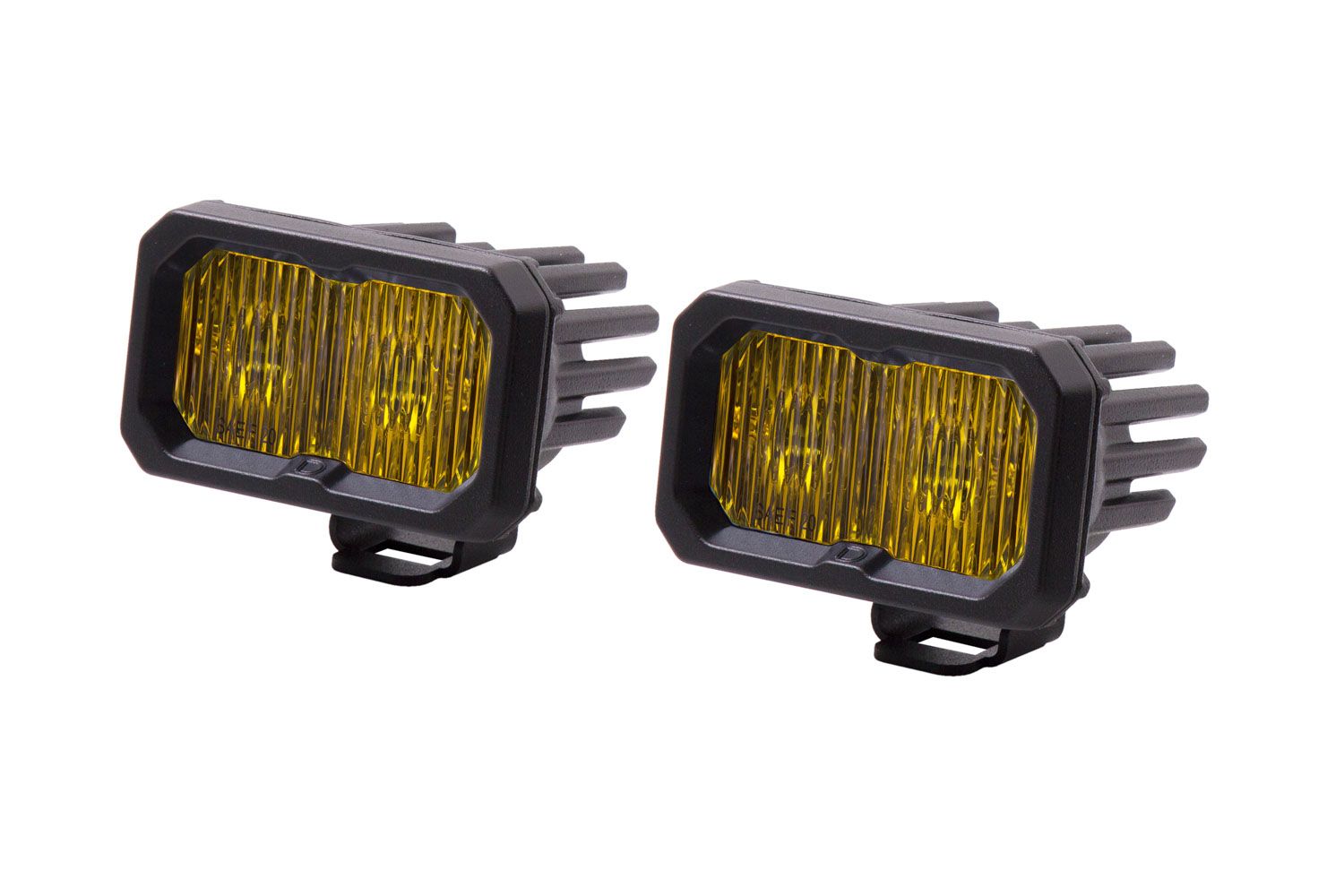 SSC2 Stage Series 2 Inch Amber LED Pod Standard (Pair)-dd6386p-6