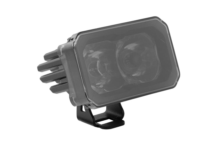 SSC2 Stage Series 2 Inch LED Pod Cover, Smoked (single)-dd6600-1