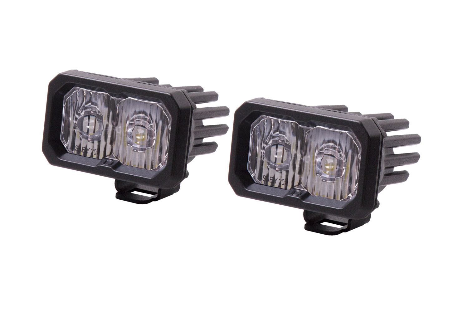 SSC2 Stage Series 2 Inch White LED Pod Standard (Pair)-dd6381p-6