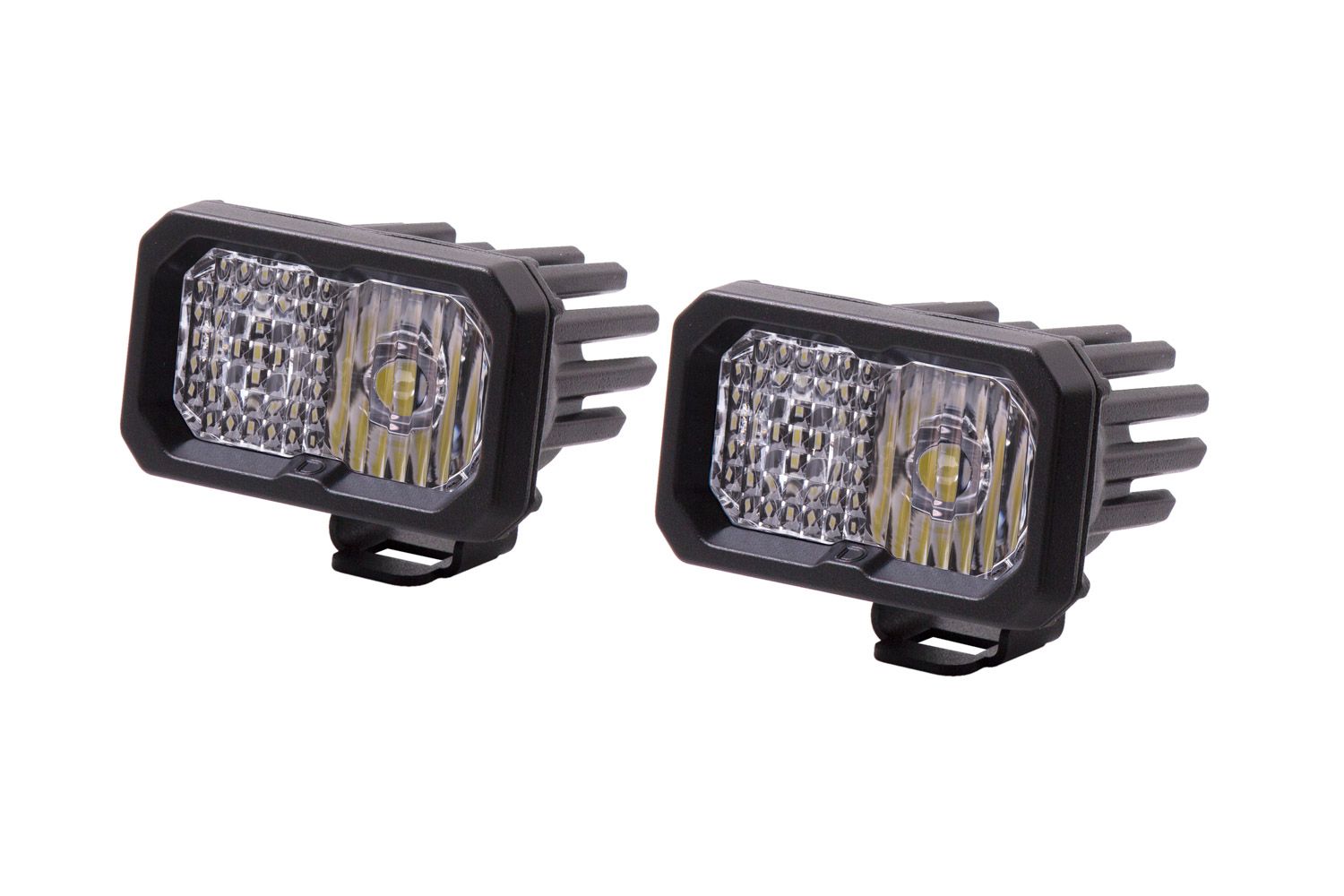 SSC2 Stage Series 2 Inch White LED Pod Standard (Pair)-dd6387p-5