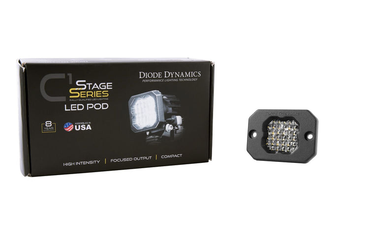 Stage Series C1R White Flood Flush Mount LED Pod-1