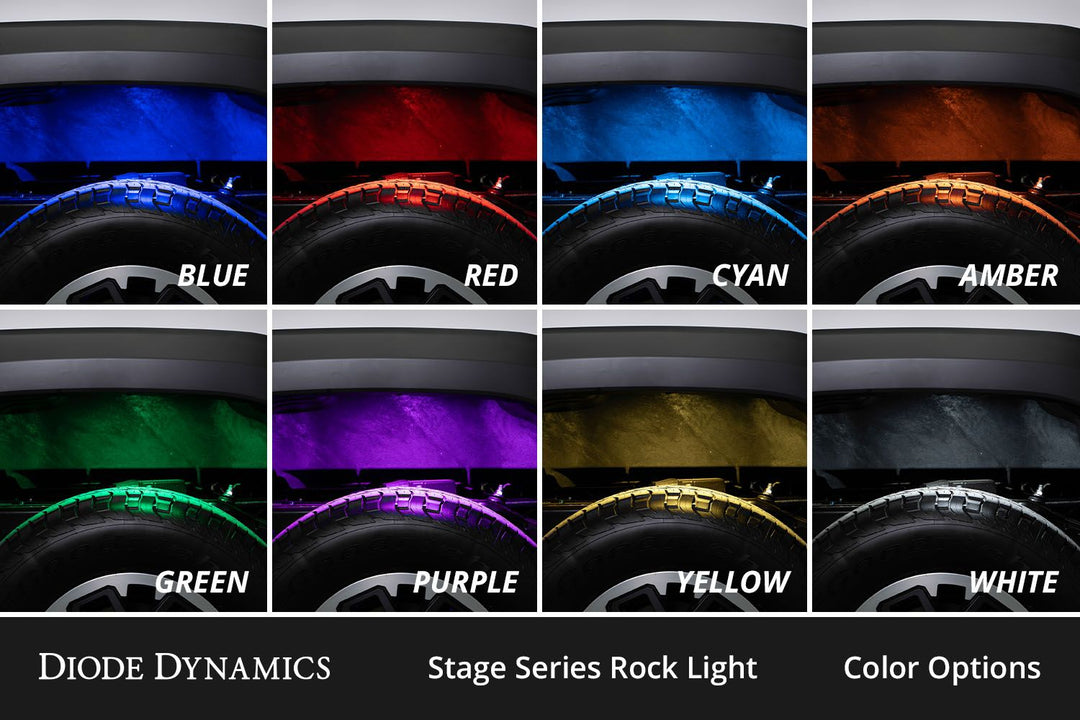 Stage Series RGBW LED Rock Light Kit (12-Pack)-5