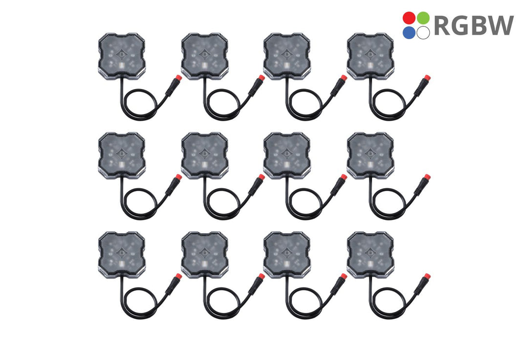 Stage Series RGBW LED Rock Light Kit (12-Pack)-9