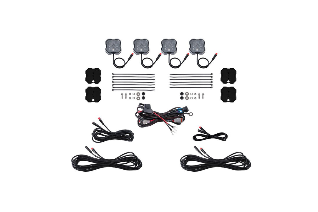 Stage Series RGBW LED Rock Light Kit (4-Pack)-DD7741-1