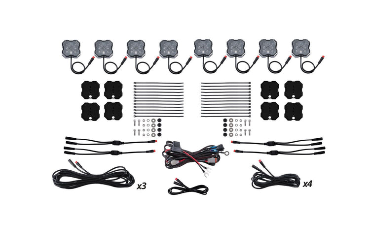 Stage Series RGBW LED Rock Light Kit (8-Pack)-DD7745-1