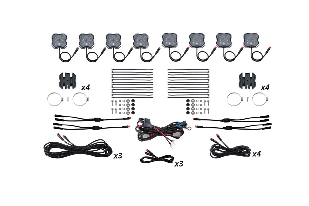 Stage Series Universal Rock Light SXS Installer Kit-DD7753-6