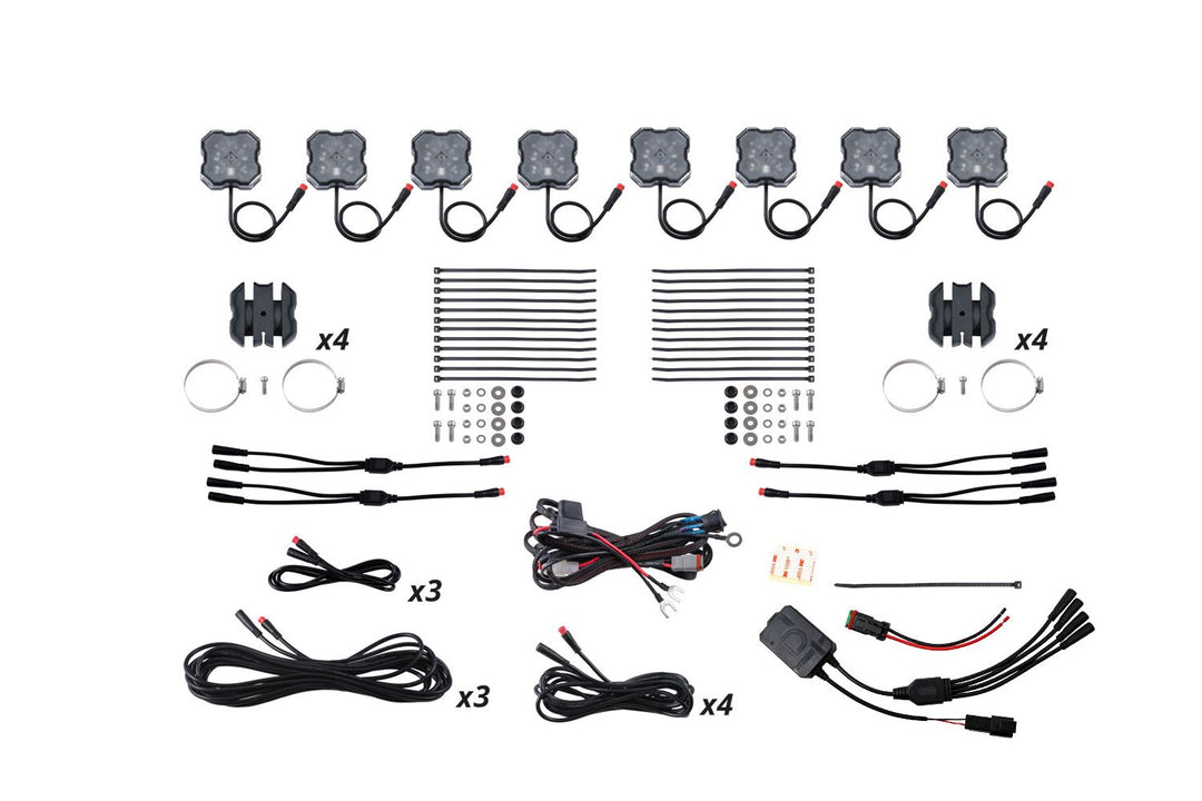 Stage Series Universal Rock Light SXS Installer Kit-DD7753C-7