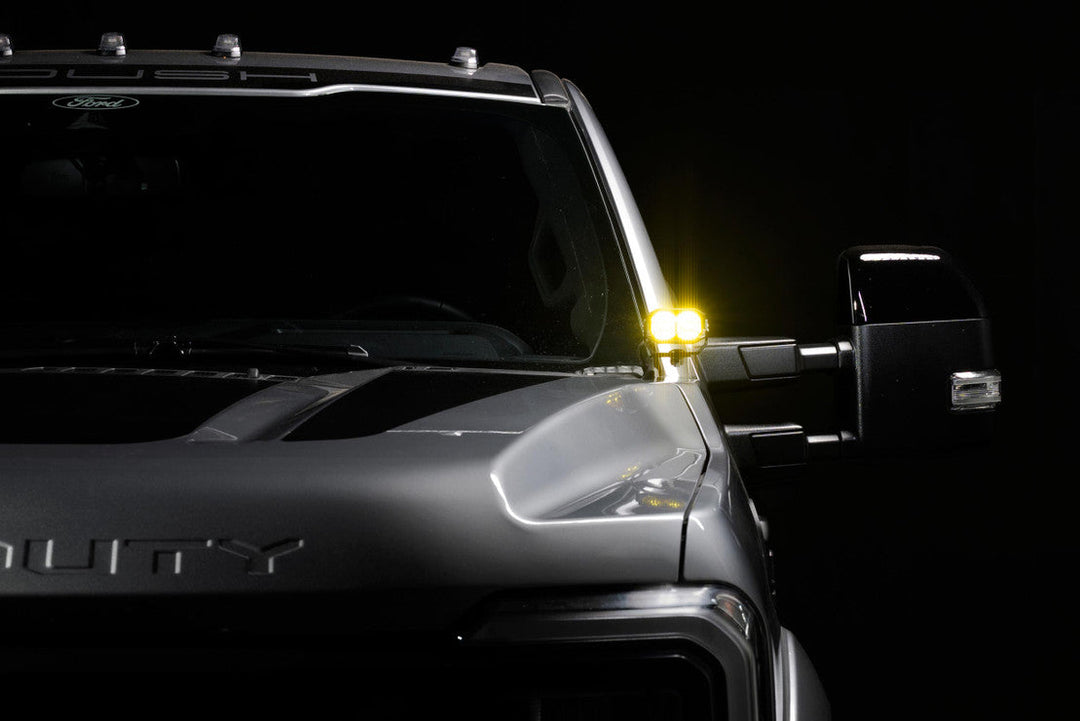 Super Duty (23+): Morimoto 2Banger LED Ditch Light System-7