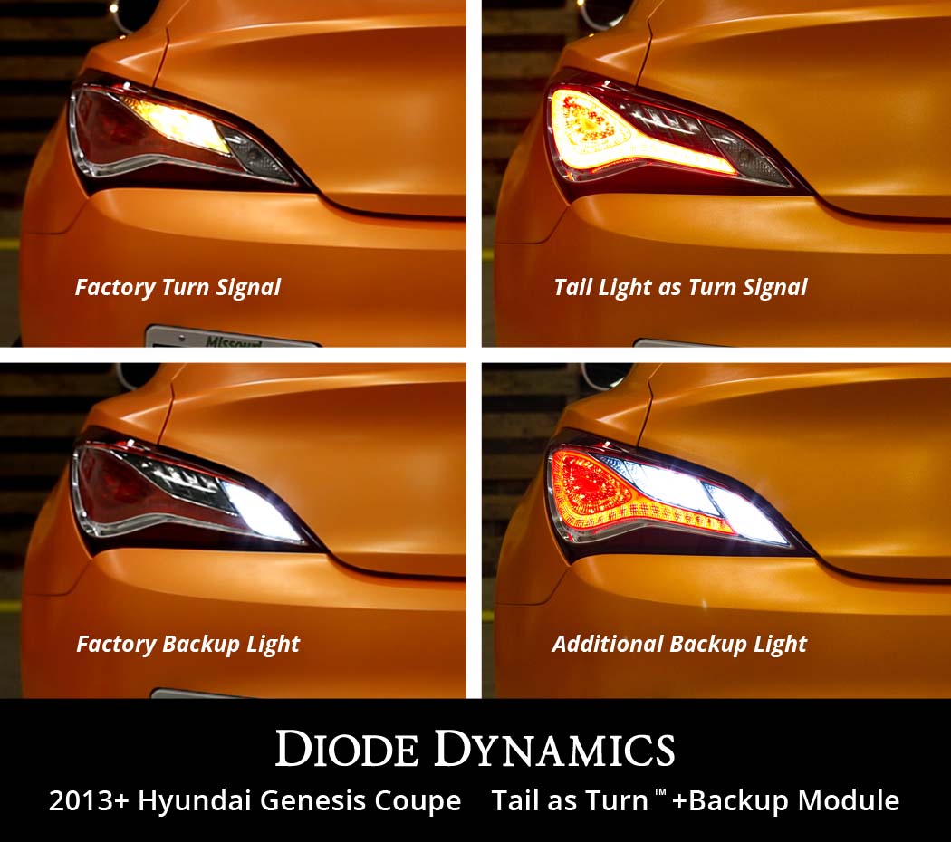 Tail as Turn +Backup Module 13-16 Hyundai Genesis Coupe Diode Dynamics-dd3015-3