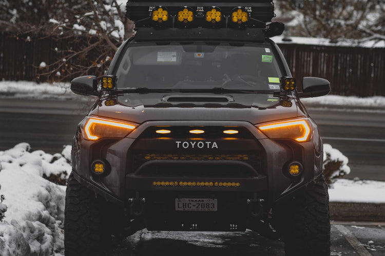 Toyota 4Runner (14-24): Morimoto XB LED Headlights (Amber DRL /Gen 2)-LF531.2-A-ASM-10