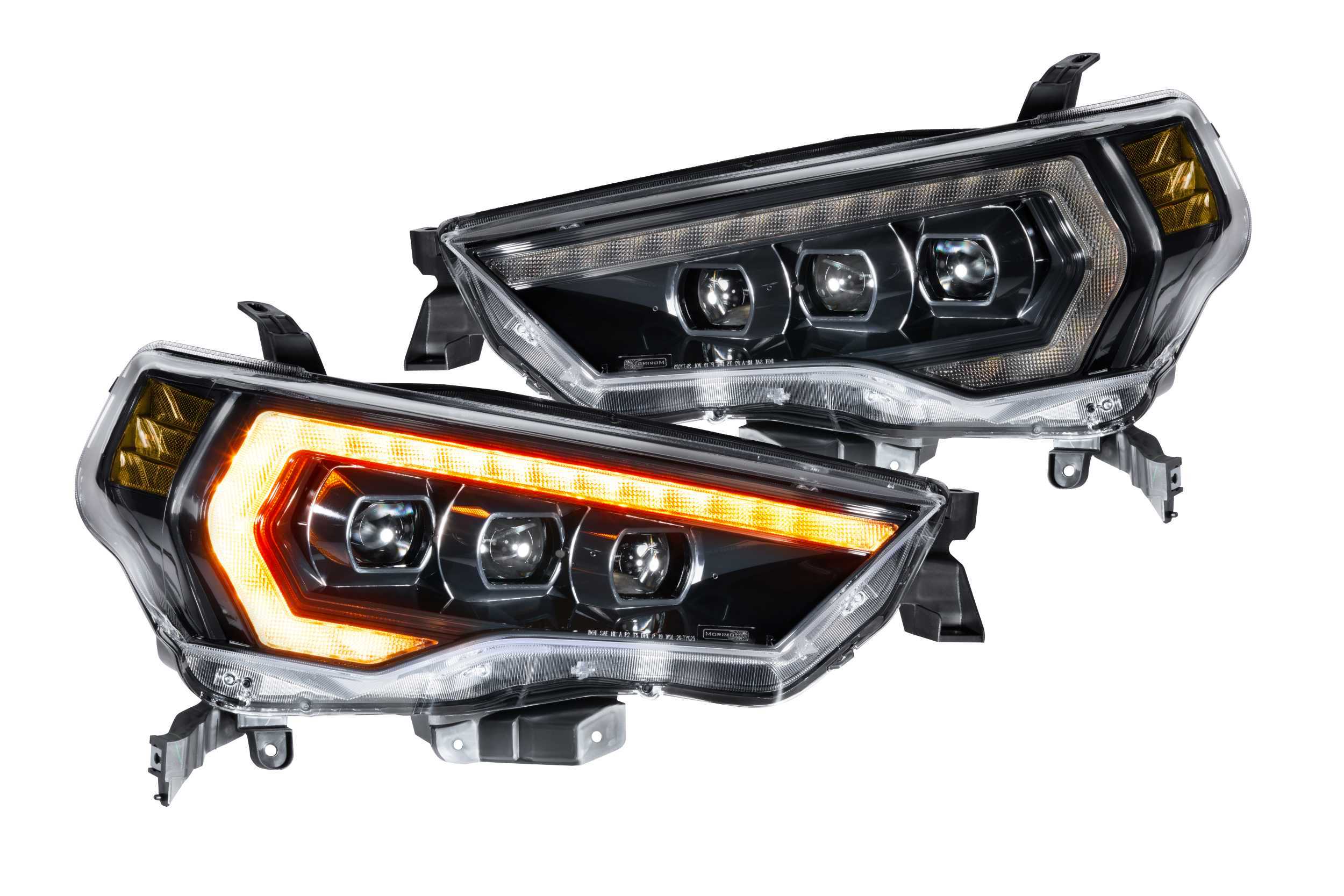 Toyota 4Runner (14-24): Morimoto XB LED Headlights (Amber DRL /Gen 2)-LF531.2-A-ASM-2