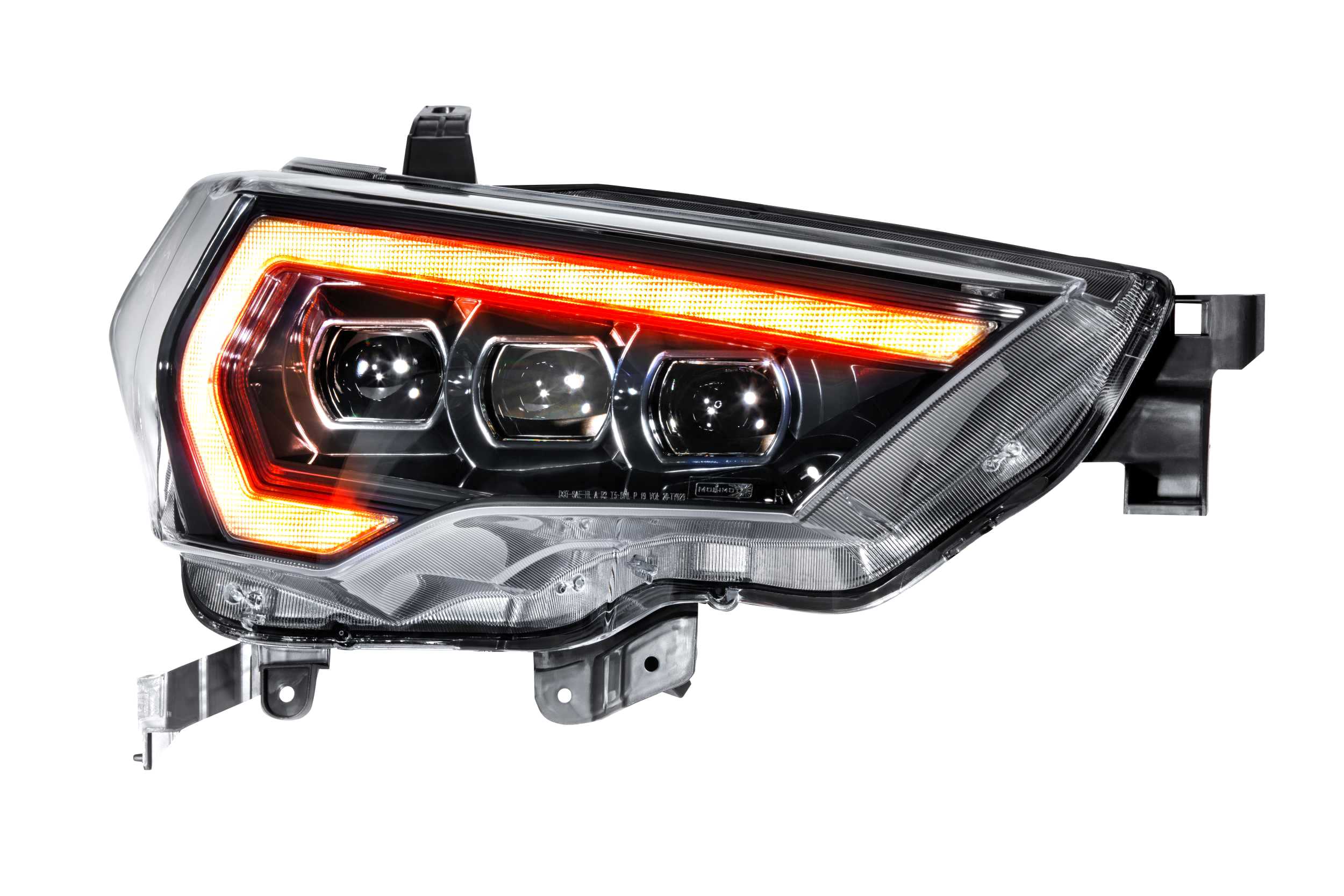 Toyota 4Runner (14-24): Morimoto XB LED Headlights (Amber DRL /Gen 2)-LF531.2-A-ASM-3