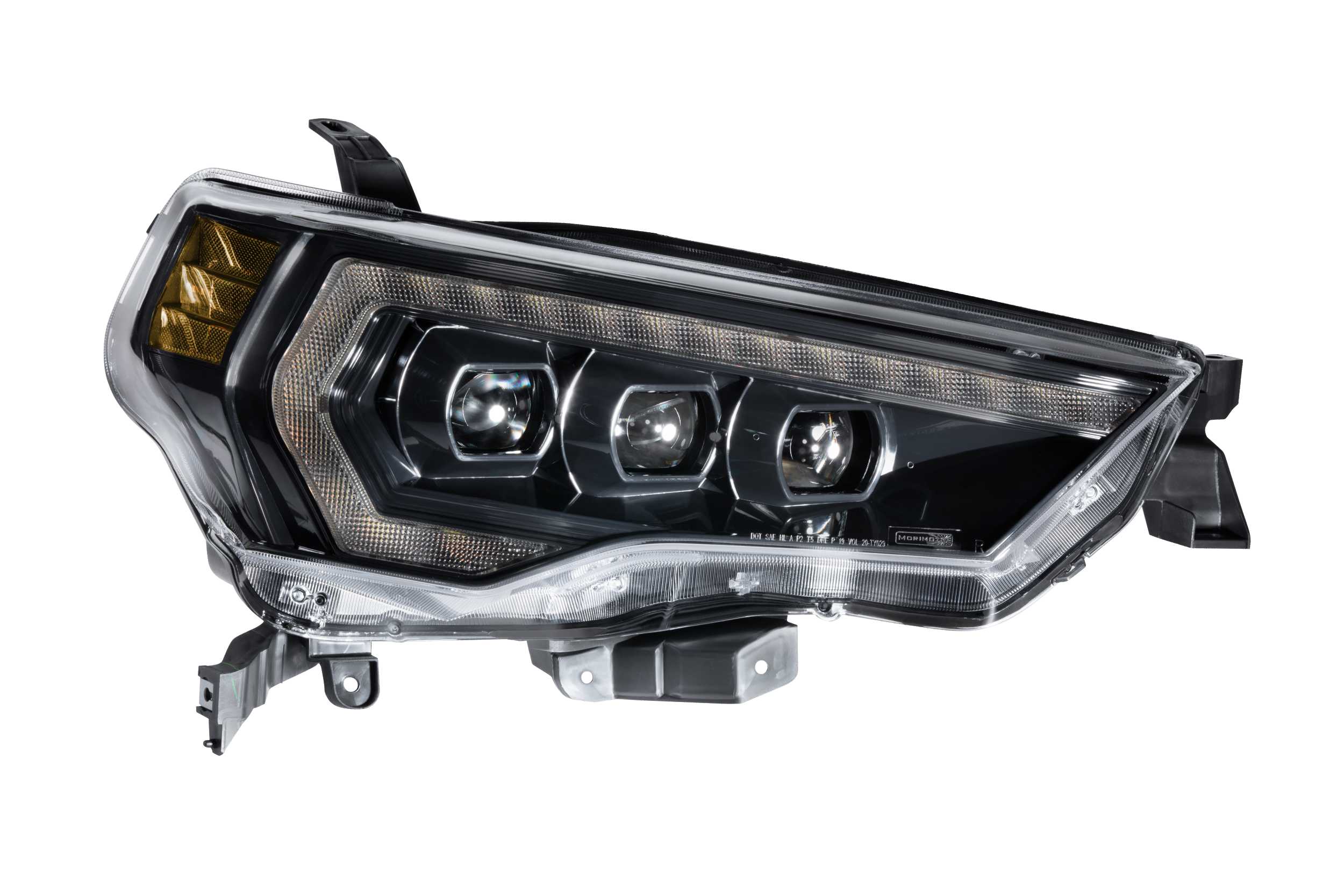 Toyota 4Runner (14-24): Morimoto XB LED Headlights (Amber DRL /Gen 2)-LF531.2-A-ASM-6