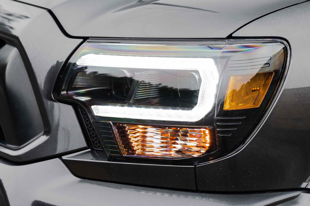 Toyota Tacoma (12-15): Morimoto XB Hybrid LED Headlights (White DRL)-LF529-12