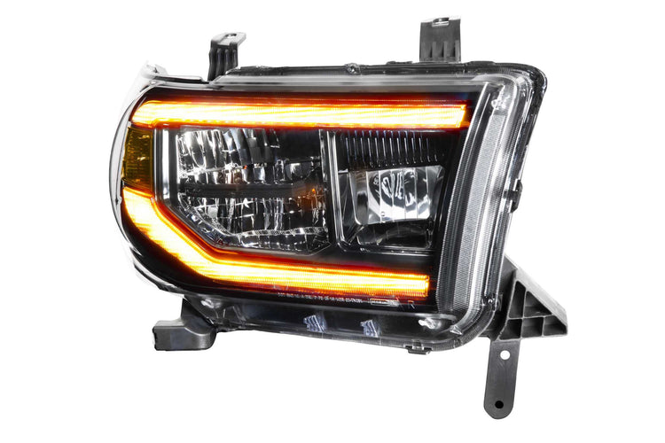 Toyota Tundra (07-13) Sequoia (08-18): Morimoto XB LED Headlights (Amber DRL)-LF533-A-ASM-4