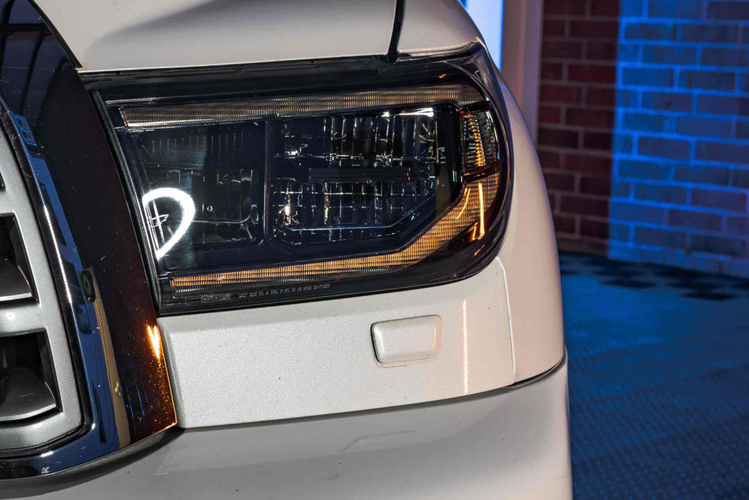 Toyota Tundra (07-13) Sequoia (08-18): Morimoto XB LED Headlights (White DRL /Gen 2)-LF533-ASM-12