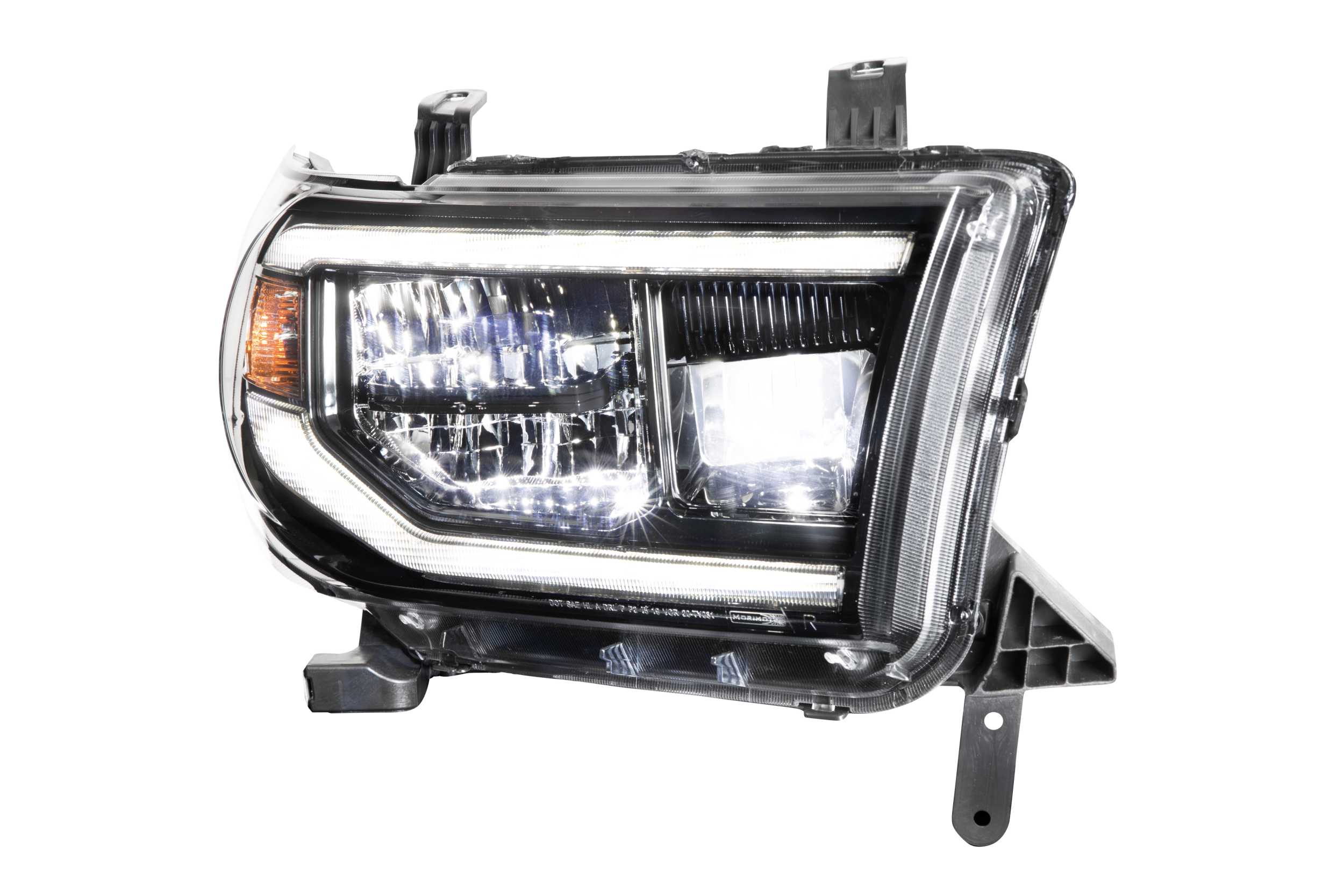 Toyota Tundra (07-13) Sequoia (08-18): Morimoto XB LED Headlights (White DRL /Gen 2)-LF533-ASM-3