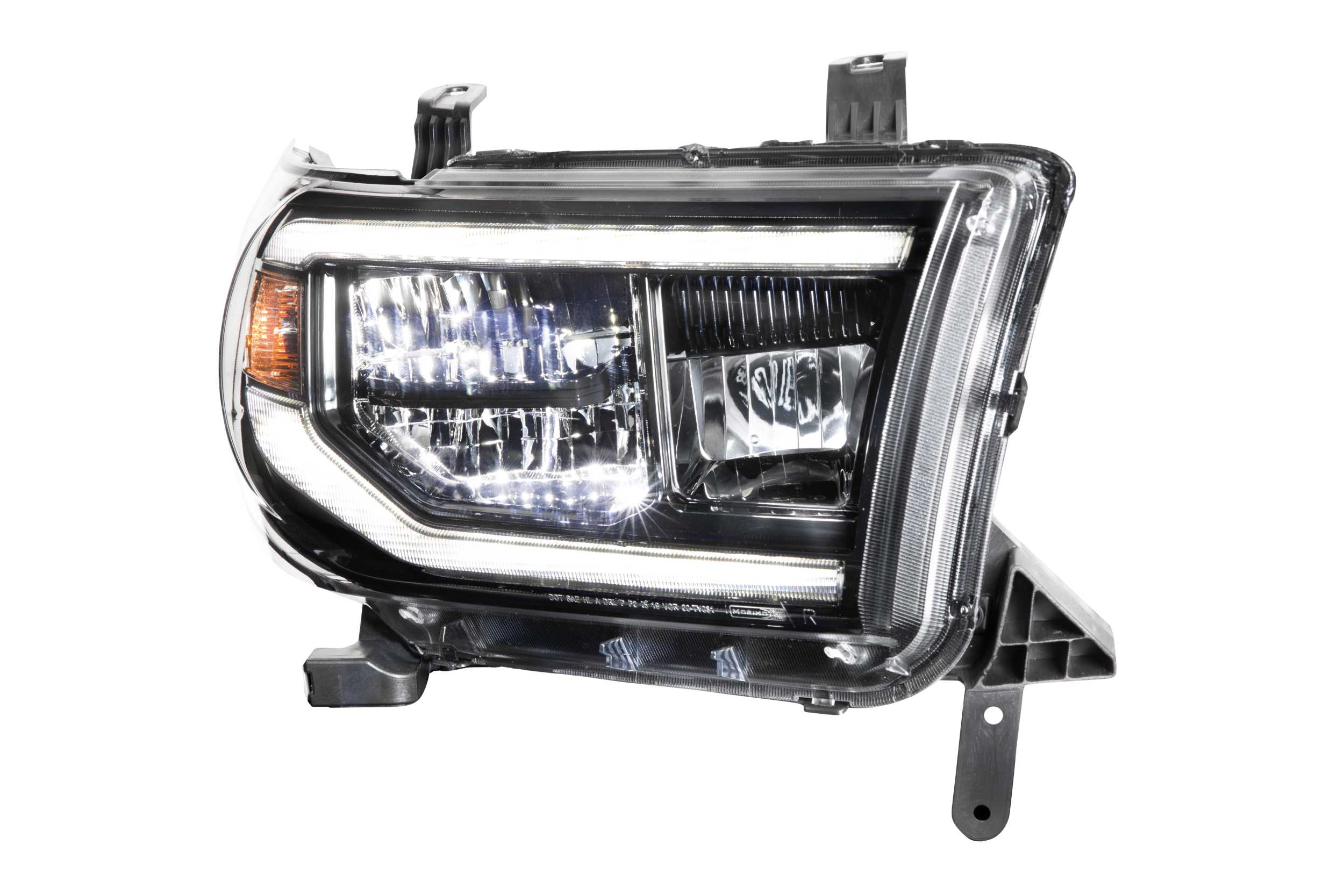 Toyota Tundra (07-13) Sequoia (08-18): Morimoto XB LED Headlights (White DRL /Gen 2)-LF533-ASM-4