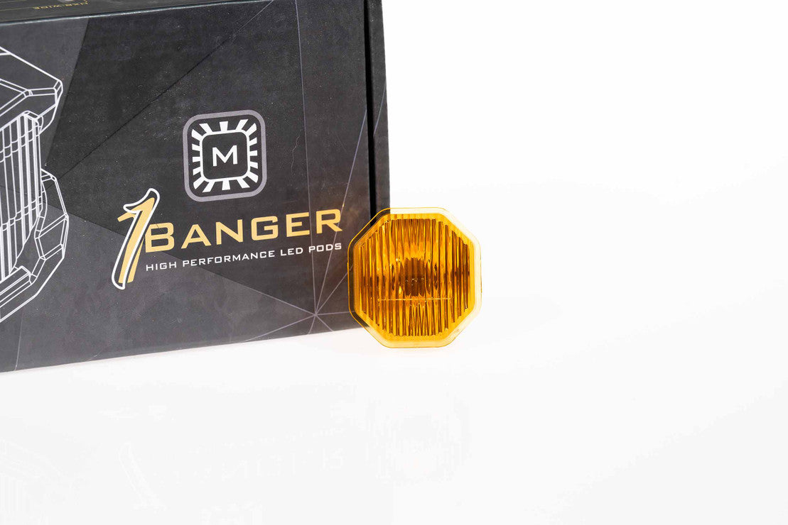 Yellow: Morimoto 1Banger Replacement Lens Optics-3